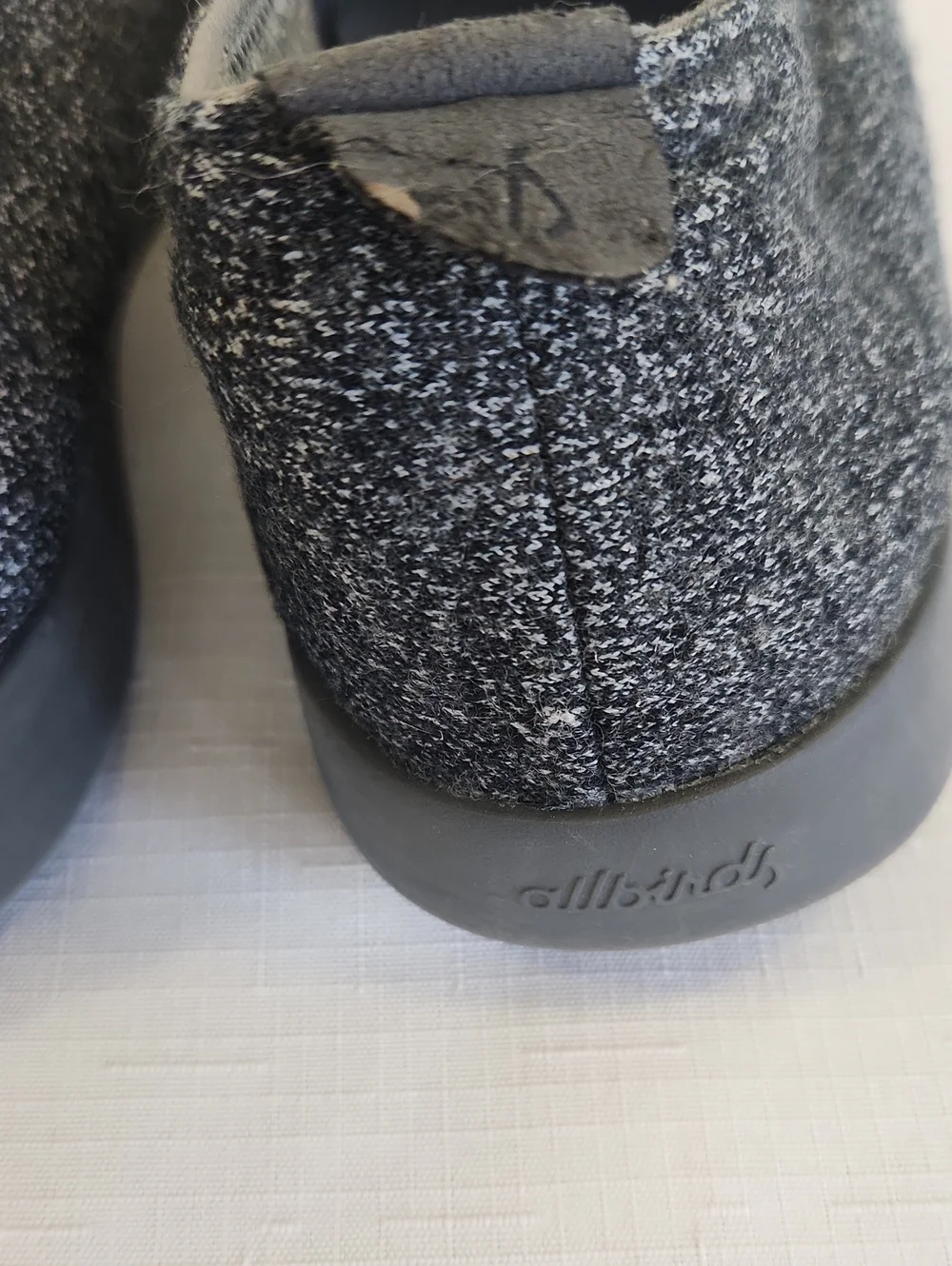 Allbirds Gray Wool Loafers Slippers Flats. Size 9